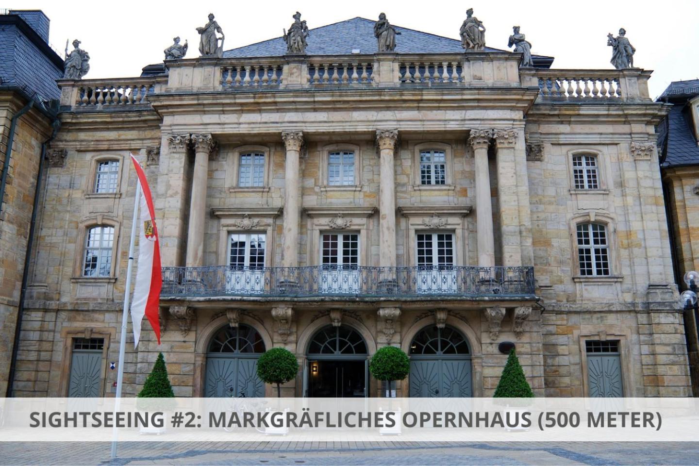 Apartment Wahnfried No4 - Zentral wohnen mit Küche und Duschbad Bayreuth Exterior foto